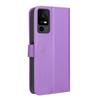 For TCL 40 XE/40 X T601D/NxtPaper 5G PU Leather Flip Case Diamond Texture Wallet Stand Shockproof Phone Cover