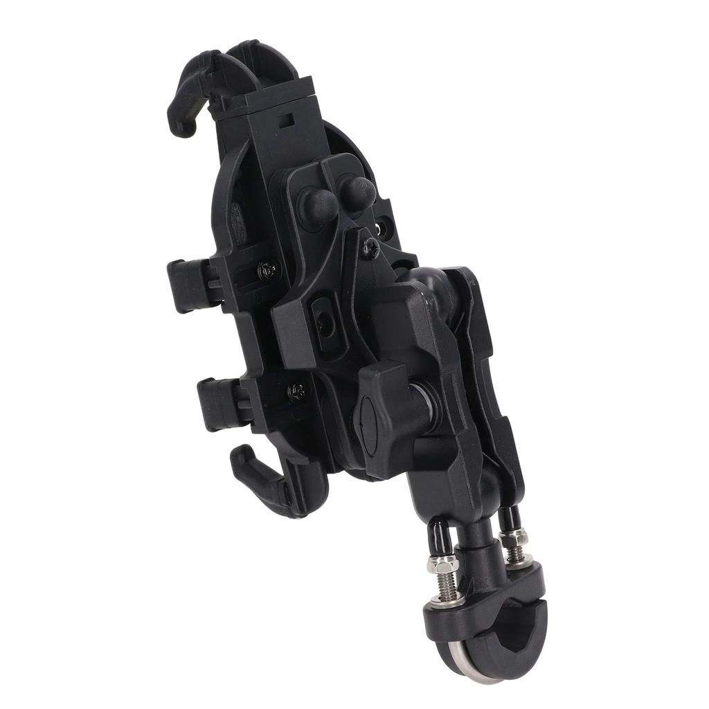 Bike Mobile Phone Holder U Shape Aluminum Alloy Shock Absorption Cycling Accessory for Electric Bike Motorbike Handlebar