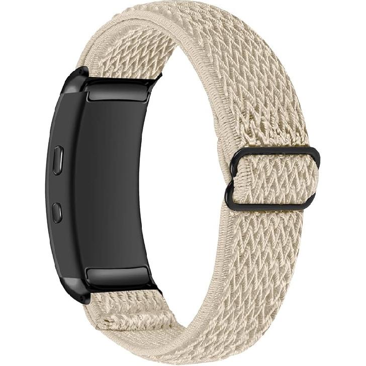 Подходит для Samsung Galaxy Fit 2 Ремешки Женские Мужские, Стильные Эластичные Растягивающиеся Запасные Ремешки для Часов Браслеты Наручные Повязки Подходят для Samsung Gear Fit 2