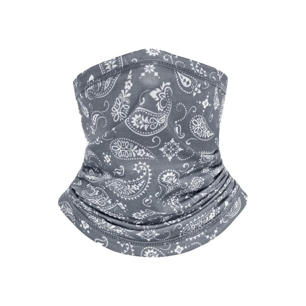 Atmungsaktiver Eisseiden-Nackengamasche: Sonnenschutz, Angeln, Radfahren, Gesichtsmaske & Wärmer