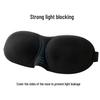 3D Breathable Sleep Eye Mask for Fatigue Relief - Suitable for Men, Women, and Students. Perfect for Naps and Summer Shading.