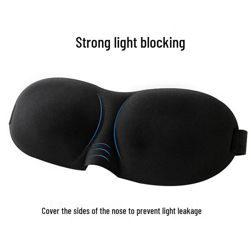 3D Breathable Sleep Eye Mask for Fatigue Relief - Suitable for Men, Women, and Students. Perfect for Naps and Summer Shading.