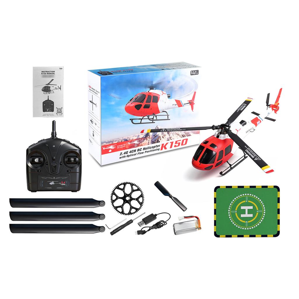 4 Channel RC Helicopter 3 Wing Aileronless Remote Control Helicopters with Altitude Hold