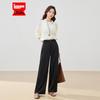 IEF 2026 Summer Korean Style Loose Wide-Leg Denim Pants
