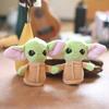 Grogu Star Wars Plush Toy Keychain Collectible Children Girl Gift 12cm Pp Cotton