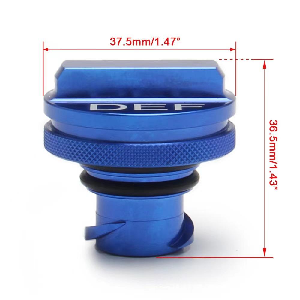 Magnetic Diesel Fuel Cap + DEF Cap Accessory for Dodge RAM Truck (2013-2017) with 6.7 Cummins EcoDiesel (2013-2017)
