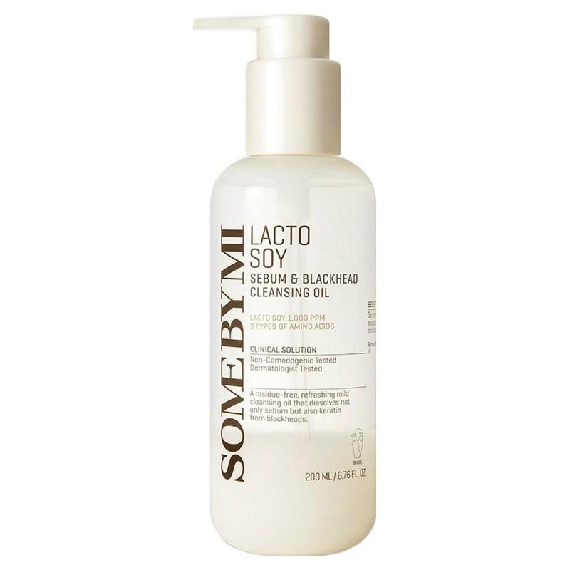 Some By Mi Lactosoy Sebum & Blackhead Cleansing Oil, 200ml, 1 pcs