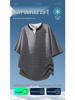 Men's American Style Faux Two-Piece Short Sleeve T-Shirt - 2026 Summer Collection, Loose and Versatile