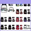 Alphabet Lore Backpack Cool And Breathable Student Bag For School In Red/black
