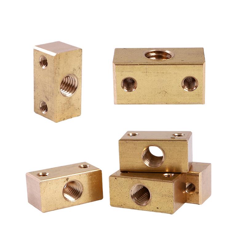 CNC Machined Precision Parts: Aluminum 6061, Stainless Steel 304, Brass, Nylon.