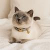 Duurzame Verstelbare Kattenband met Bel Effen Kleur Metalen Gesp Huisdier Hondenhalsband Gepersonaliseerde Kattenhalsketting voor Katten en Honden