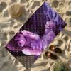 Anime S-Serial E-Experiments Lain Towel Soft Lightweight Anti-Sand Large Beach Towel Quick-Drying Bath Sports Family