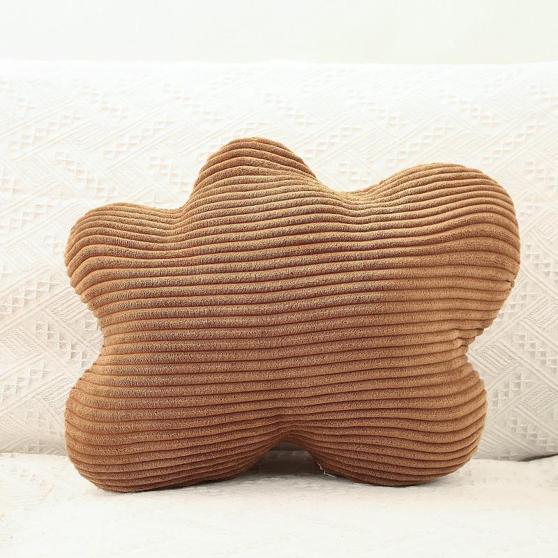 Flower U Cloud Shaped Plush Pillow Toy Cushion For Home Lounge Comfort Gift