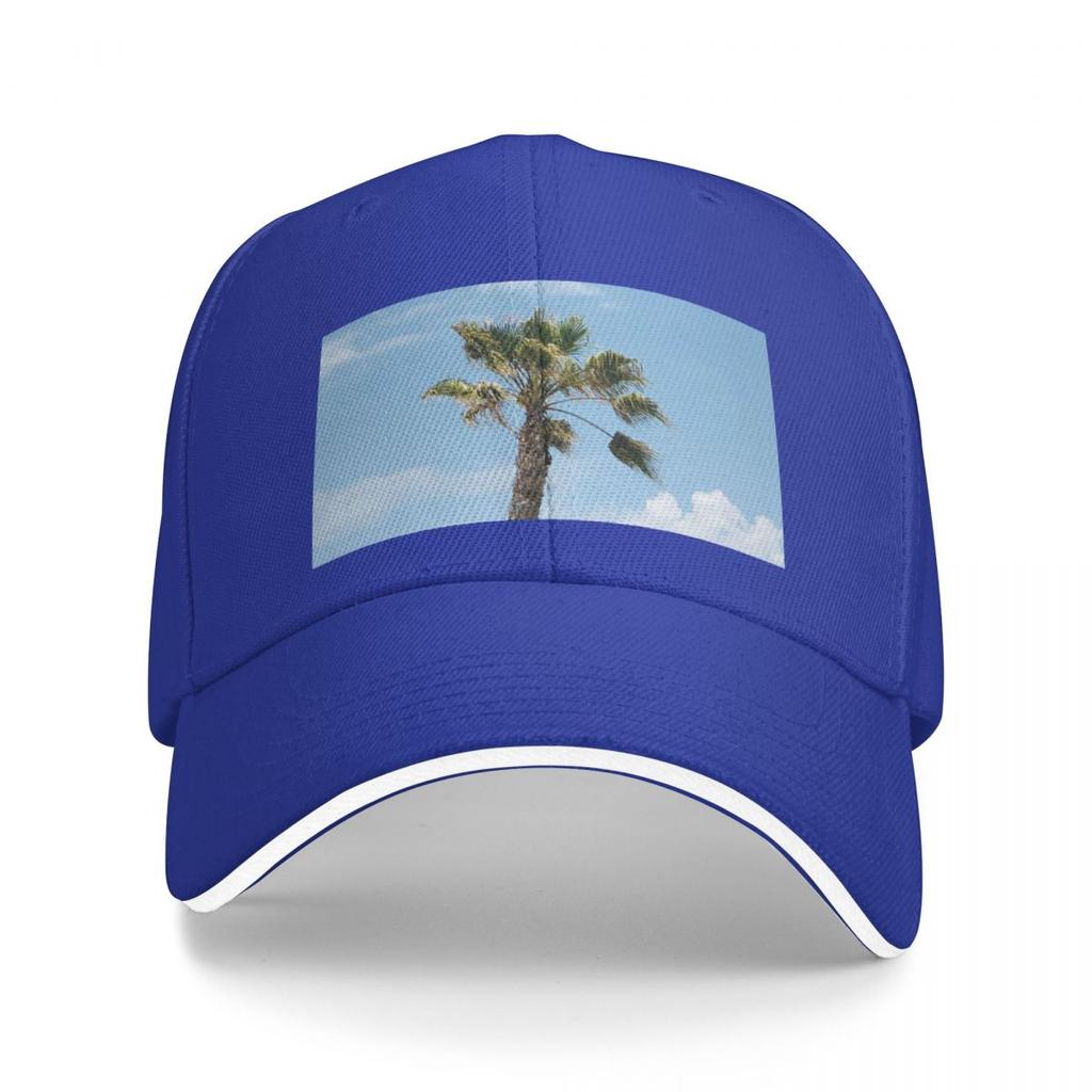 Palm Tree Sky Baseball Cap New Hat Beach Bag Fluffy Hat Women'S Cap Unisex'S
