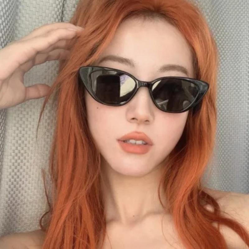 Temperament Cat Eye Retro Style Premium Sense Sunglasses Women Men Outdoor Sun Protection Sunglasses Fashion Trend Glasses