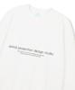 ASTRAL PROJECTION Ap Design Studio Loose Fit Sweatshirt_White