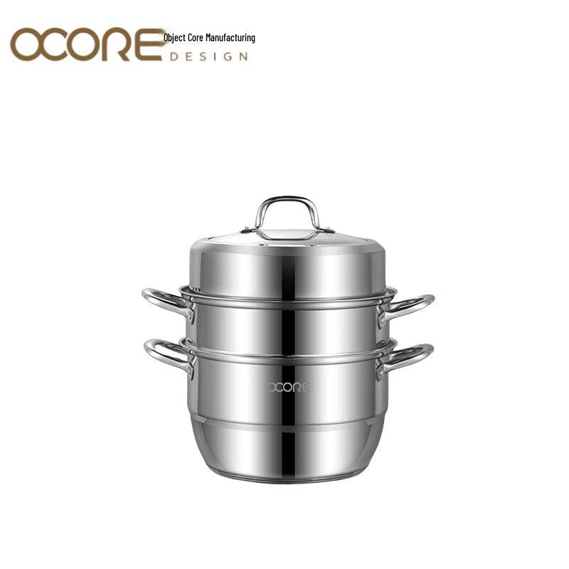 MIVI 304 Stainless Steel 3-Layer Steamer