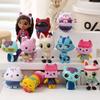 13pcs/set PVC Gabby Dollhouse Figure Toy Mercat Cartoon Model Animals Smiling Car Cat Hug Gaby Girl Dolls Kids Birthday Gifts