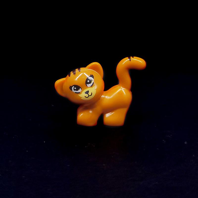 Animal Printed DIY Parts: Goat, Seagull, Penguin, Fish, Sheep - Compatible with MOC Building Block Toys