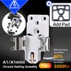 New Mellow Ceramic Zirconia Hotend Heating Assembly Plus Kit Insulation Element Compatible With Bambu Lab A1/A1 Mini