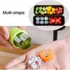 9pcs Vegetable Cutting Mold Set, Mini Pie, Fruit And Biscuit Stamp Mold, Biscuit Cutter For Decorative Food