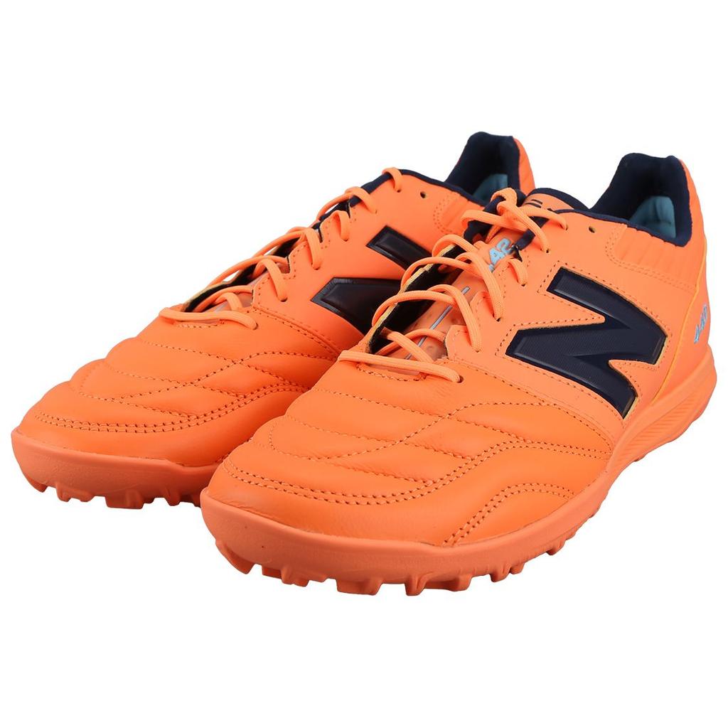 New Balance 442 V2 Pro Round Toe Lace-Up Minimalist Versatile TF (Rubber Studs) Leather Soccer Shoes Unisex soccer shoes Orange MS41TH2-2E