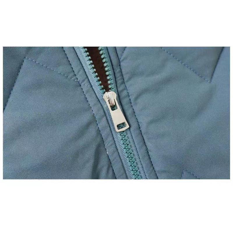 Girls Winter Fashion Cotton Jacket For Children Mid-Length Coat Girl Cotton Padded Jacket With Bag