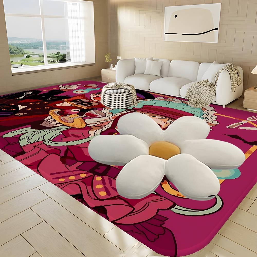 Toilet Bound Hanako Kun Anime Hallway Carpet Non-Slip Laundry Room Mat Laundry Decor Balcony Child Living Room Toilet Rug