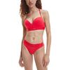 Calvin Klein Letter Print Triangle Underwear Women Underwear Red QF7056E-5FJ