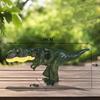 18Cm Biting Green Red Tyrannosaurus Rex Dinosaur Hand Control Spring Swing Decompression Fingertip Kids Toy Birthday Boy Gift