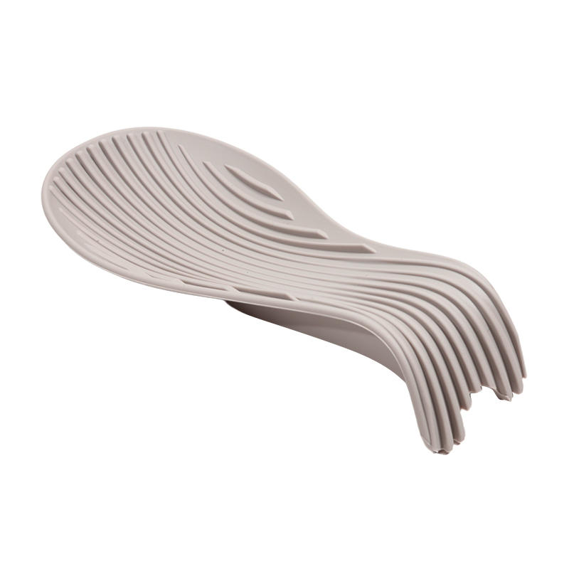 Silicone Kitchenware Tray, Kitchen Spatula, Soup Spoon, Silicone Spoon Holder, Household Thick Insulated Silicone Spoon Holder