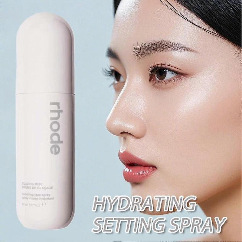 80ml 2-in-1 Hydrating Makeup Setting Spray Fine Mist for All Skin Types Moisturizing Face Long Lasting Oil Control