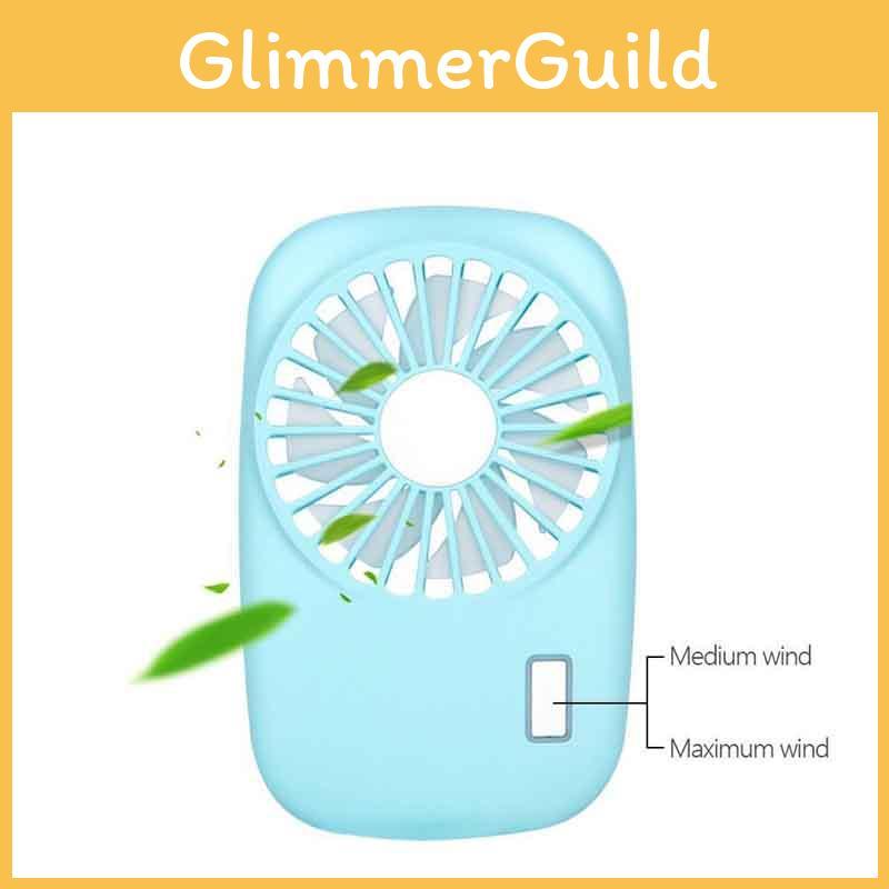 Elegant Fashion Portable Usb Rechargeable Hand Held Air Conditioner For Summer Comfort