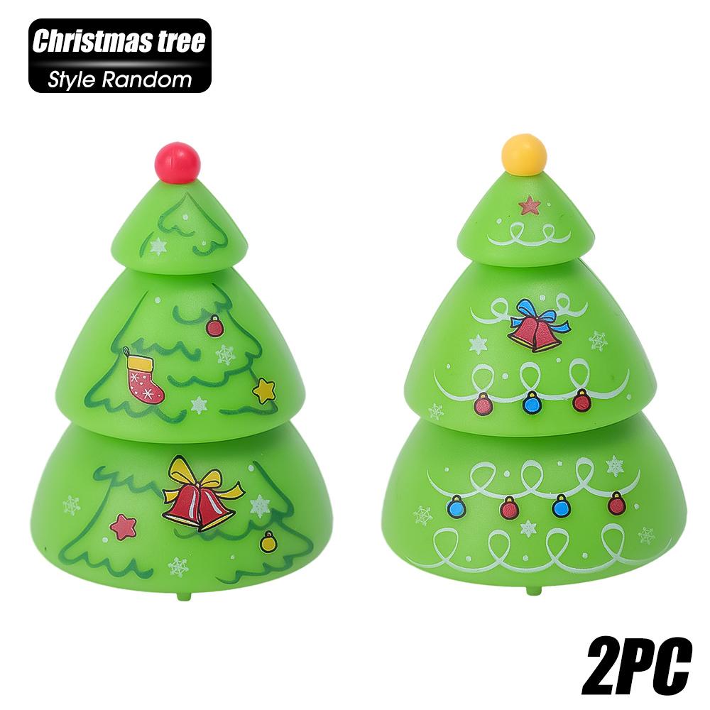 1/2pcs Children's Christmas Mini Inertia Pull-back Toys Cartoon Snowman Santa Claus Car Model Toys Interactive Game Props Gift