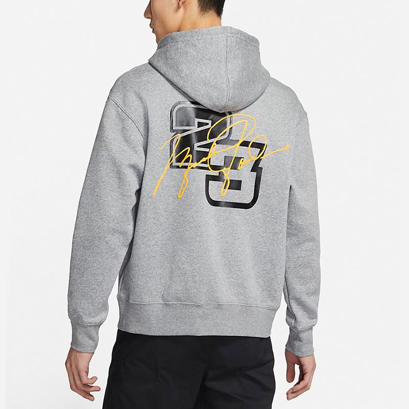 Jordan Sport DNA Sweatshirts Men's Gray Hooded Moderate Regular CV2785-091