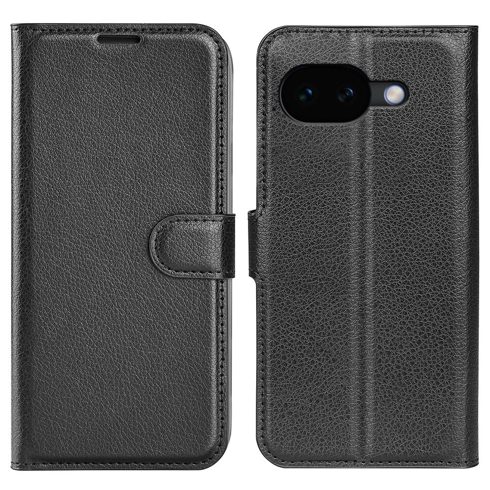 For Google Pixel 10a Case Wallet Stand Litchi Texture Shockproof Leather Phone Cover