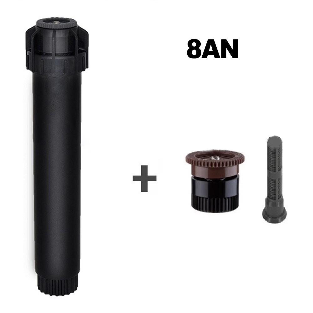 

Дождеватель 360 градусов Регулируемый дождеватель Инструмент для полива сада Простая установка brown