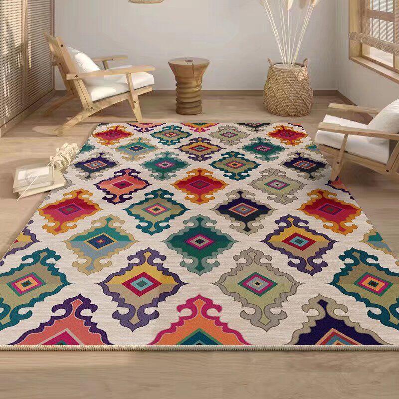 Etnický Severský Retro Bohémský Koberec Obývací Pokoj Konferenční Stolek Pohovka Ložnice Noční Stolek Domácí Koberec
