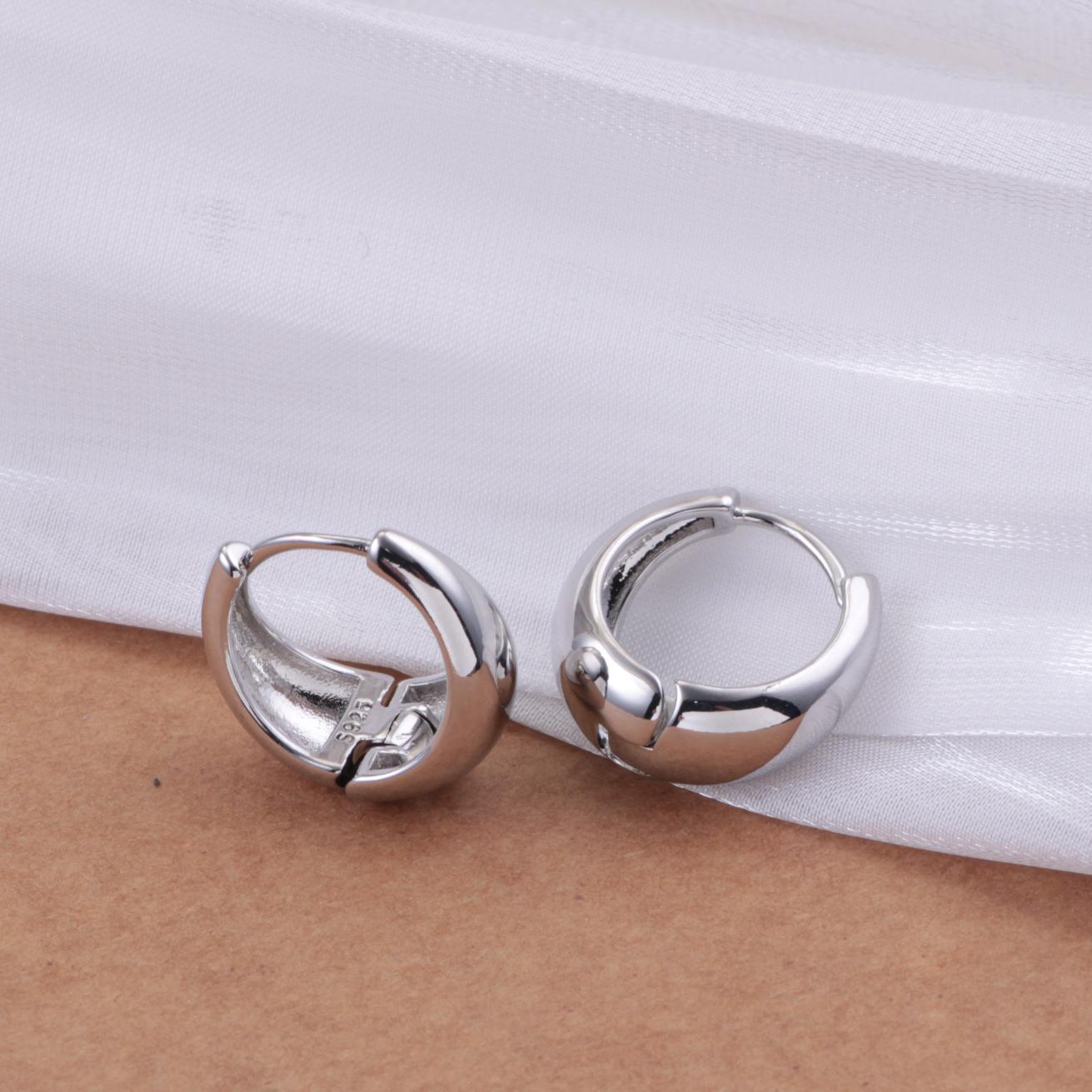 

925 стерлинговое серебро, медь, каплевидная форма, европейский и американский элегантный и простой темперамент, подходит для ношения девочкам