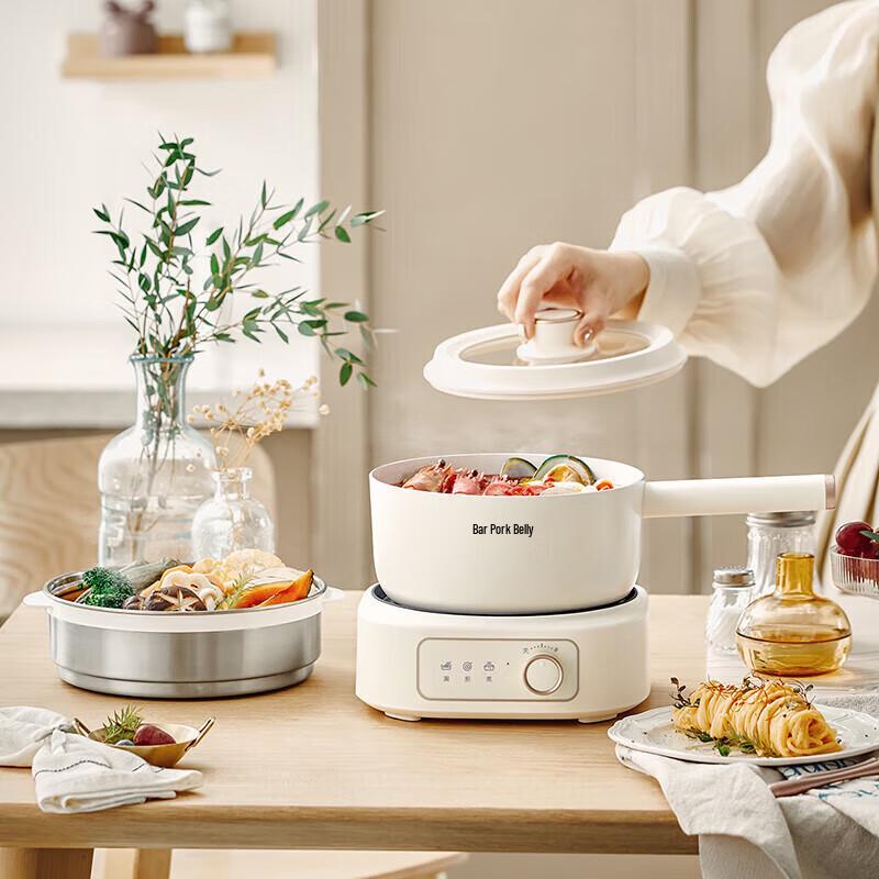 Bear 2.5L Multi-function Electric Cooking Pot CN plug (adapter included)
