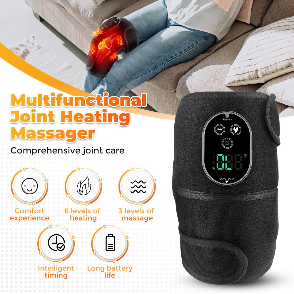 Cross-border Heating & Vibration Massage Therapy Pad for Knees, Shoulders, Elbows.