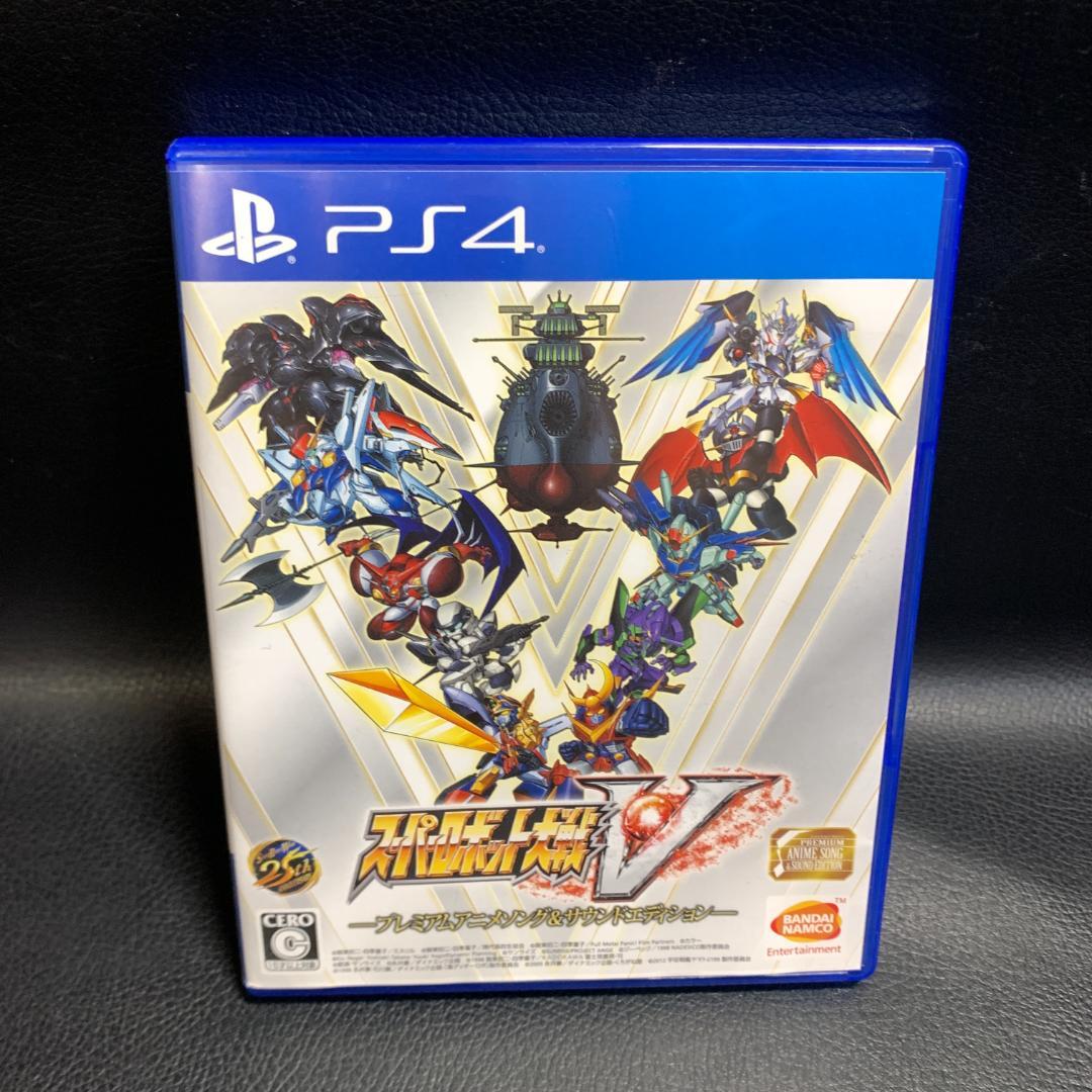 

[USED] Super Robot Wars V PS4 Premium Anime Song & Sound Edition