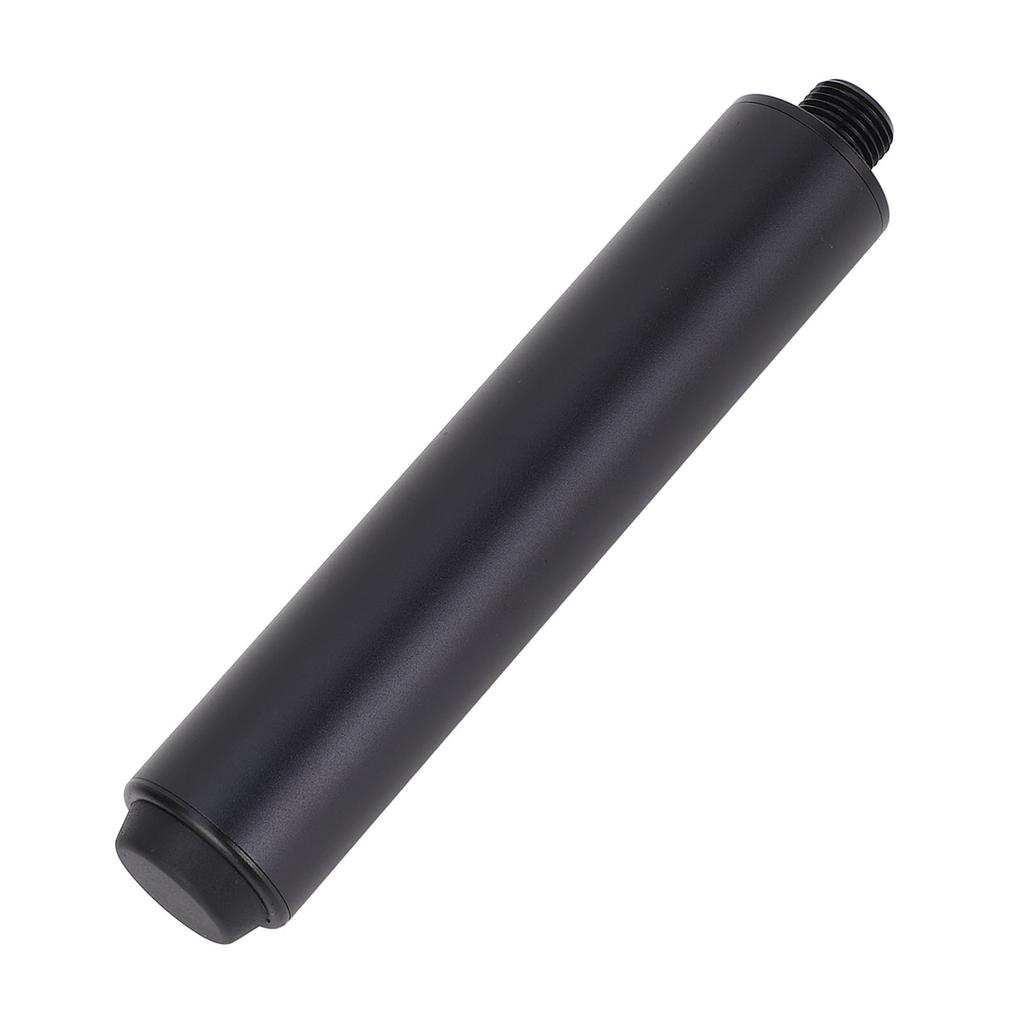 Billiard Pool Cue Extender 6 Inch Aluminum Pool Cue Extension Stick with Rubber Rear Plug for Billiard Accessories