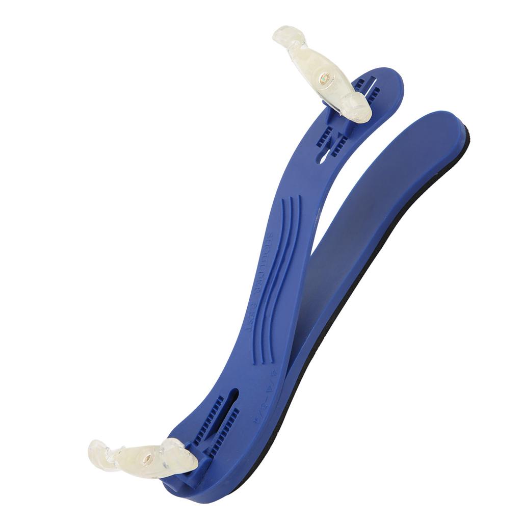 Violinen-Schulterstütze, verstellbar, elastisch, rutschfest, mit Schaumstoff, Zubehör für Musikinstrumente(Himmel