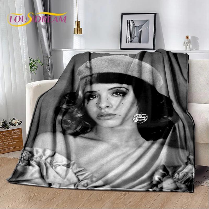 Crybaby M-Melanine Martinez Soft Flannel Blanket for Bed Bedroom Sofa Picnic,Throw Blanket for Cover Outdoors Leisure Gift Kids