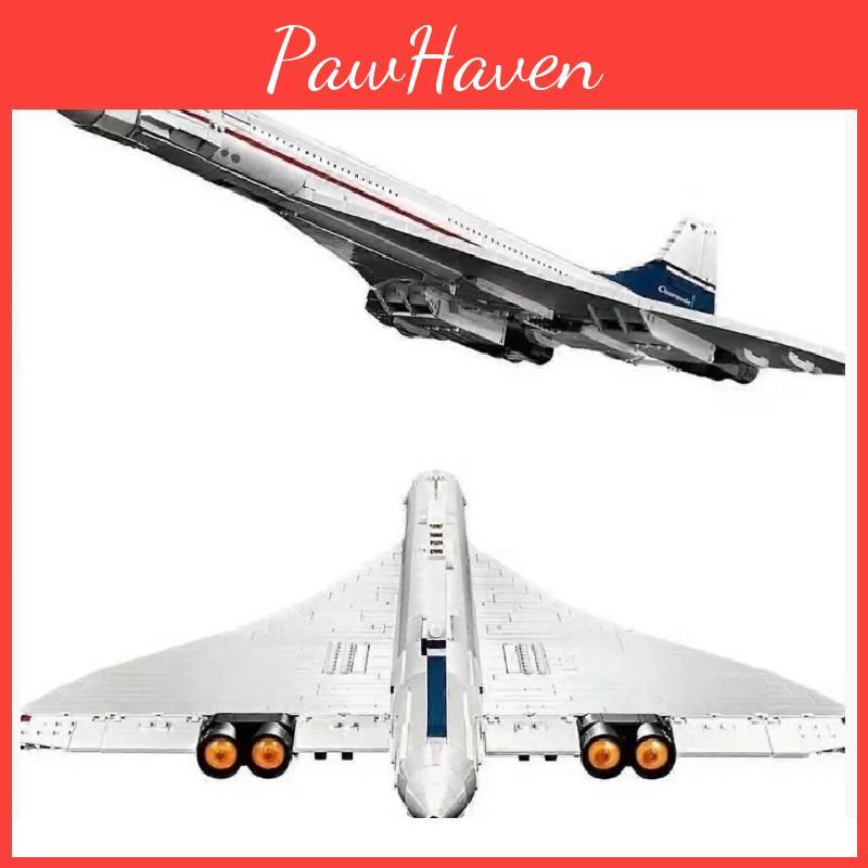 Airplane Building Kit With Plastic Blocks For Collectors And Kids