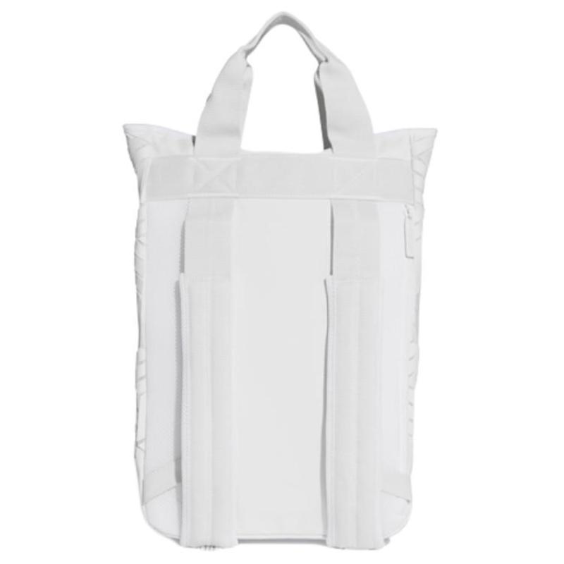 Adidas Originals Issey Miyake, Collaboration Polyurethane Artificial Leather Backpack Unisex White Adidas DV0201