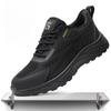 Fashion New Men's Safety Shoes Anti-crush Anti-puncture Anti-slip Steel-toed Shoes Breathable Protective Women's Safety Work Shoes