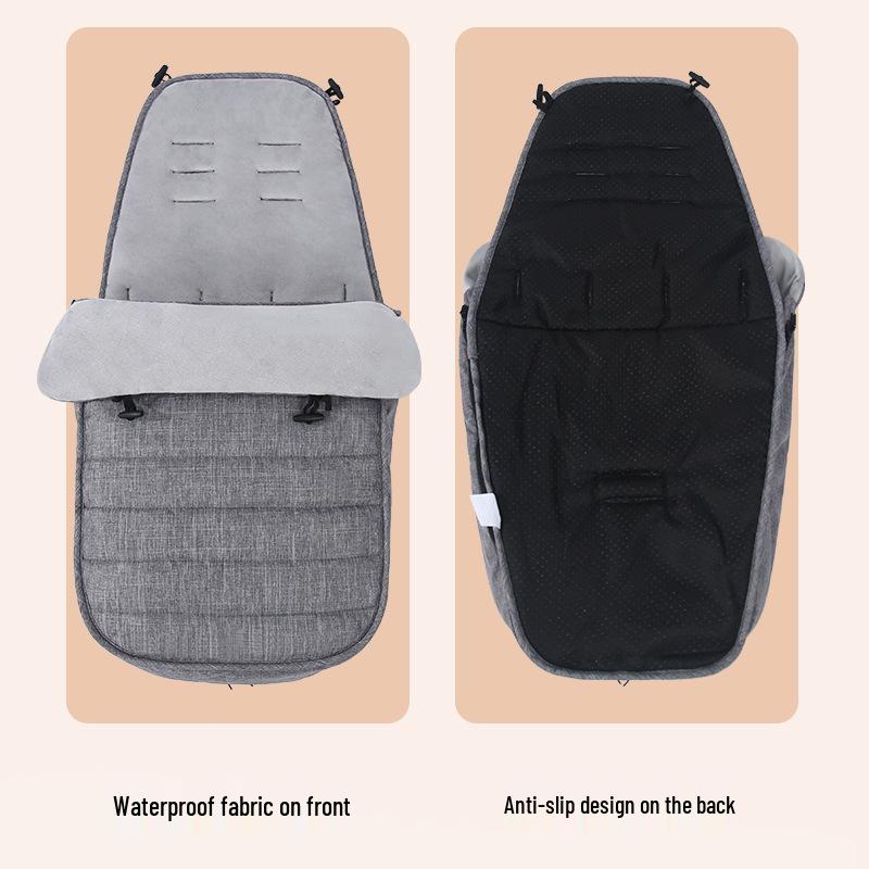 Calor do inverno: Saco de Dormir e Capa de Pés à Prova de Vento para Carrinho de Bebê
