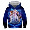 MINISO, Disney, Girl, Frozen, Sweatshirt, Anna, Elsa, Long Sleeve, Pullover, Autumn, Hoodie